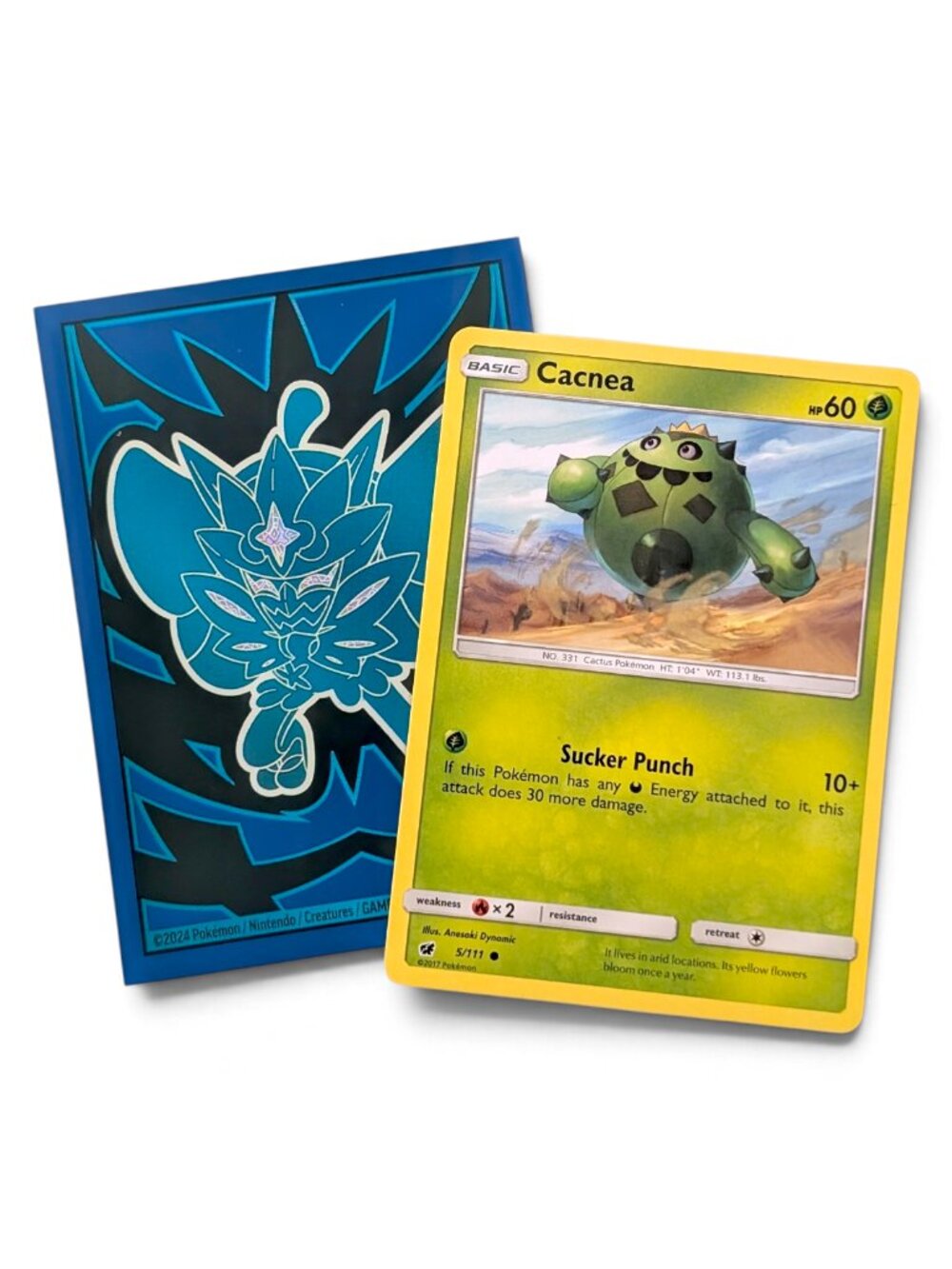 Crimson Invasion Pokemon Card (Q01): Cacnea 5/111